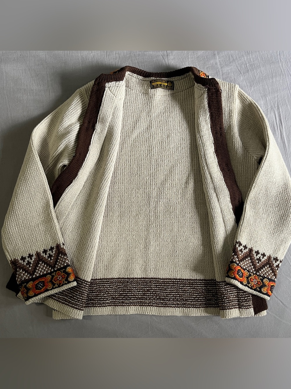 Nordstrikk Norwegian 100% Wool Cardigan – Made in Norway | Size S/M - Picture 11 of 16